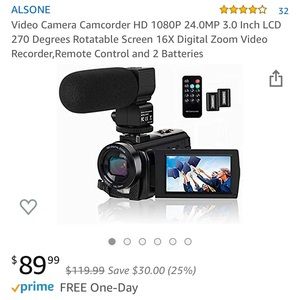 HD cam corder brand new, never opened